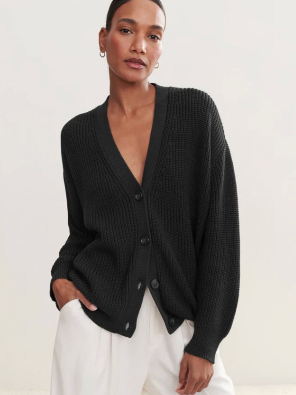 Jenni Kayne Cotton Cocoon Cardigan (M)